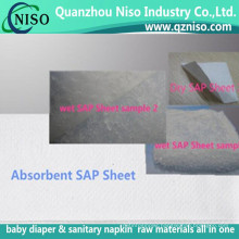 Super Absorbent Polymer Paper for Sanitary Absorb